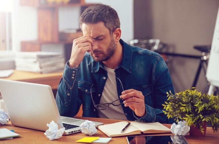 pic of frustrated landlord dealing with freeholders property118