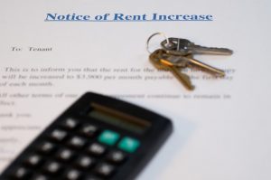 Pic of rent increase for tenant who won't pay landlord property118