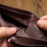 Pic of tenant with an empty wallet because of affordability issues over rent property118