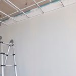 Pic of suspended ceiling in a leasehold flat landlord epc property118