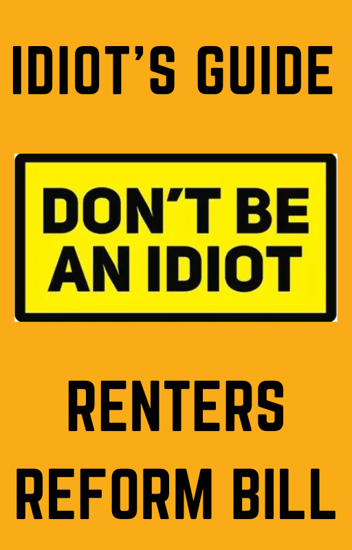 The Idiot’s guide to Renters Reform Bill- UPDATE