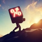 pic of interest rate hike on a large stone BoE BTL mortgage rates property118