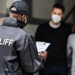 Pic of bogus bailiff evicting tenants property118