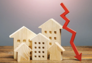 property sales falling
