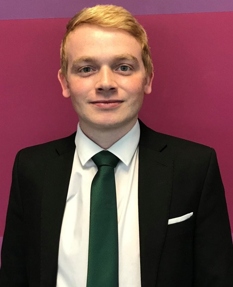 professional portrait of a young man in a suit representing tenant advocacy in the Renters’ Rights Bill debate