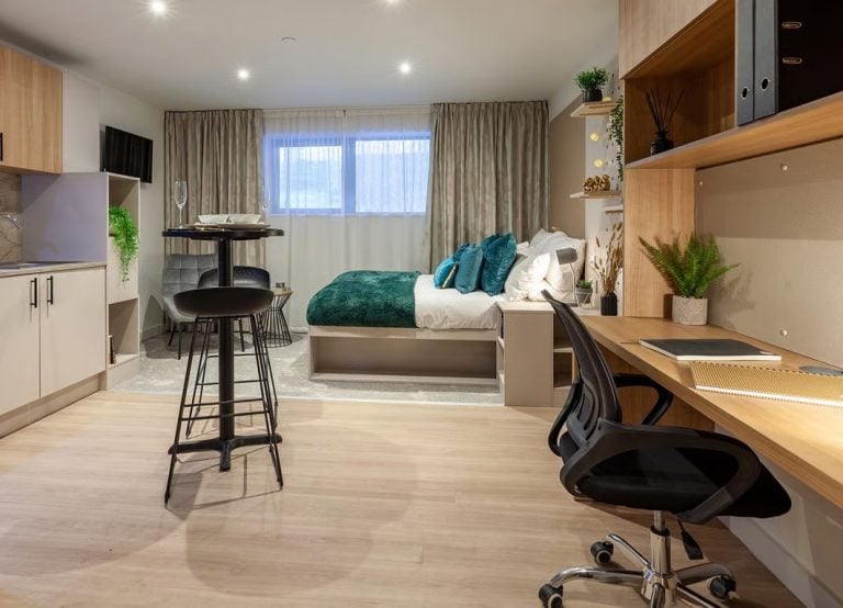 pic of student accommodation in Huddersfield