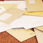 pic of pile of unopened letters at a former tenant's home property118