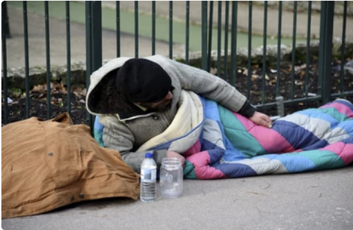 Alarming surge in the number of rough sleepers in London