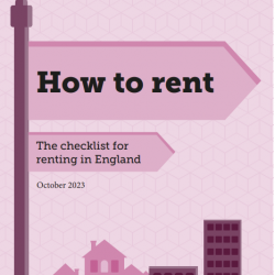 Update to ‘How to rent guide’ published