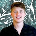 Smiling young man representing launch of student referencing tool for landlords