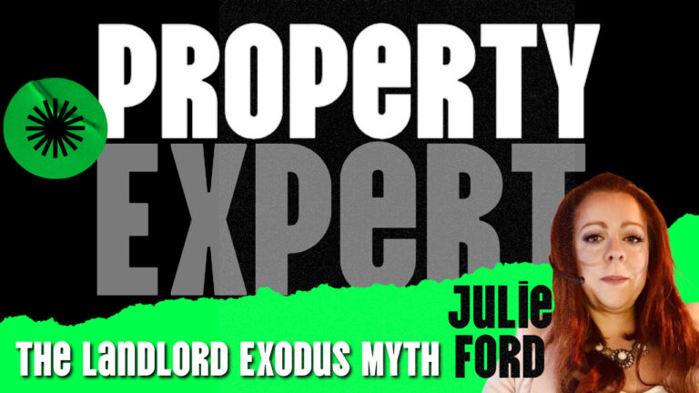 Property expert discussing landlord exodus myth and fire safety risks in rental properties