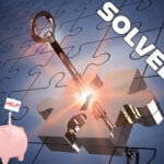 Key unlocking a puzzle piece symbolising financial solutions for landlords and tenants