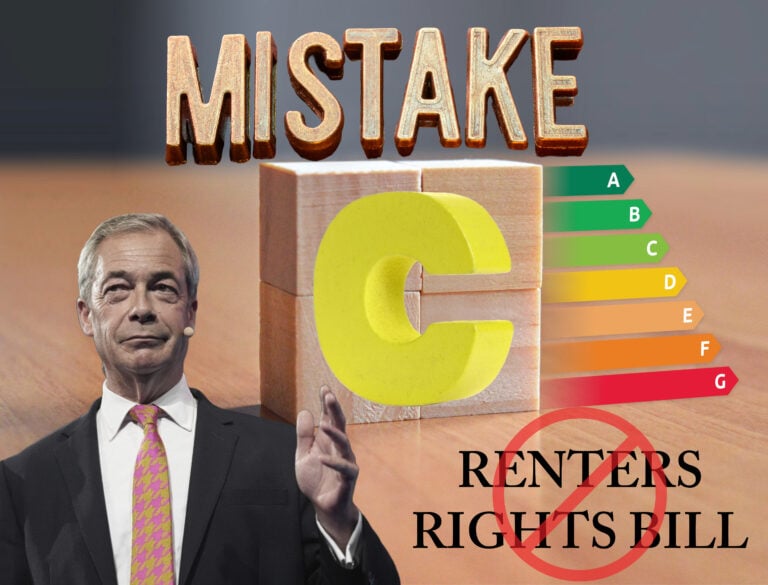 Nigel Farage criticises Renters’ Rights Bill and EPC C targets as harmful to landlords