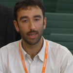 Shelter policy manager addressing MPs about stronger eviction rules in the Renters’ Rights Bill.