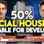 Developers discuss how 50% social housing rules are making projects unviable.