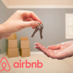 Handing over keys symbolising Airbnb sub-letting scheme for rental properties.