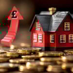 Rising UK housing costs with increased rent and mortgage spending.