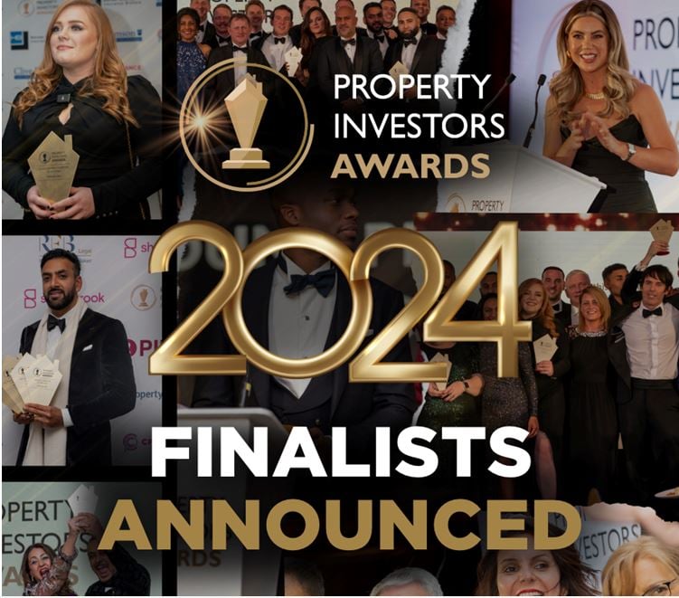 Property Investors Awards 2024 finalists announced at the prestigious industry event.