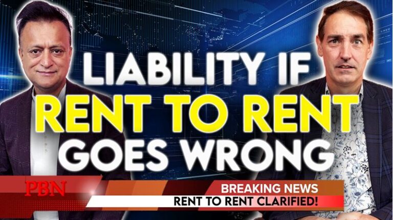 Experts discuss legal liabilities when rent-to-rent property deals fail.