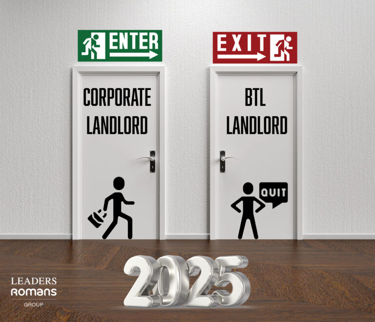 Corporate landlords entering rental market as private buy to let landlords exit in 2025