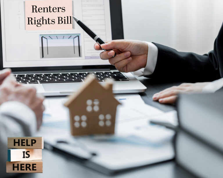Business meeting discussing Renters’ Rights Bill and landlord compliance support