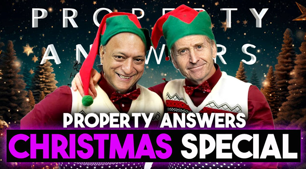 Property Answers Christmas Special with John Howard and Ranjan Bhattacharya discussing 2025 property outlook