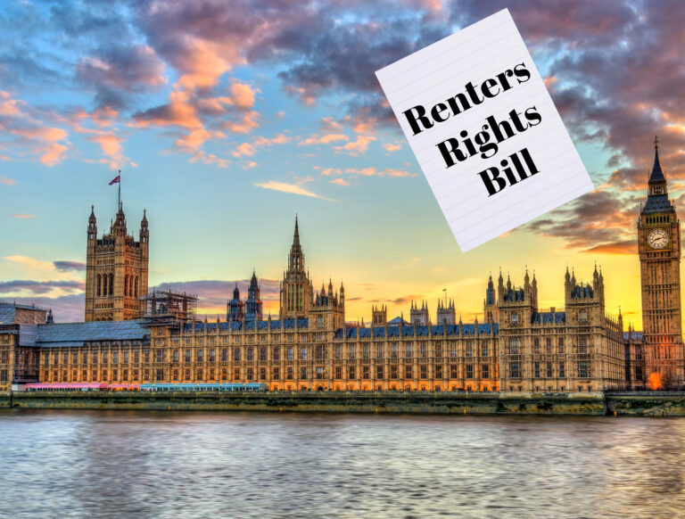 Houses of Parliment and the River Thams, Renters' Rights Bill
