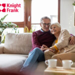 Senior couple relaxing at home, representing growth in UK senior rental housing market