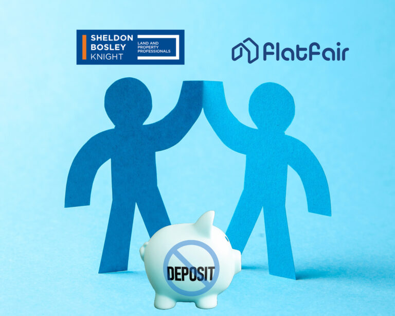 Partnership between Sheldon Bosley Knight and flatfair promoting no deposit rental solution