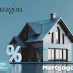 House model with percentage symbol promoting Paragon’s limited-edition buy-to-let mortgages