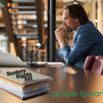 Man reviewing documents with Renters’ Rights Bill highlighted, reflecting agent concerns.