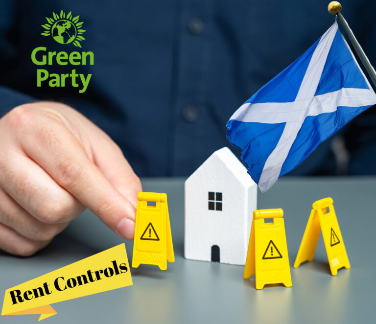 Scottish Green Party highlights need for rent controls to tackle housing crisis