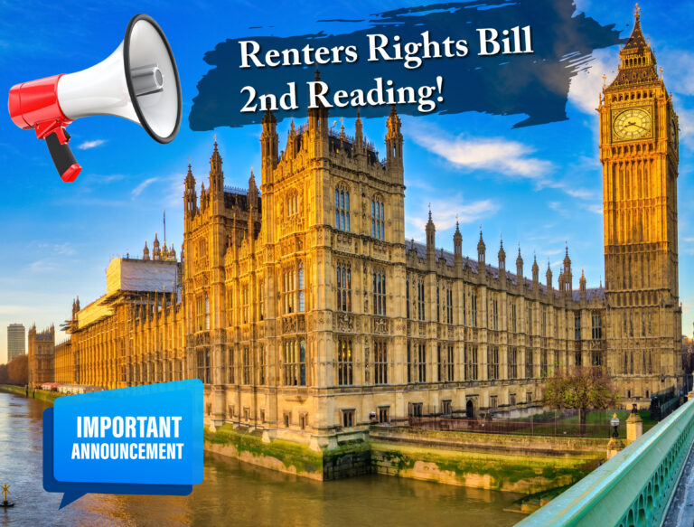 UK Parliament with Renters’ Rights Bill second reading announcement