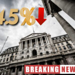 Bank of England announces interest rate cut to 4.5% amid economic uncertainty