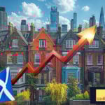 Rising house prices in London compared to Scotland’s housing stock value
