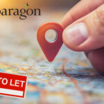 Red location pin and "To Let" sign highlighting UK buy to let investment hotspots.