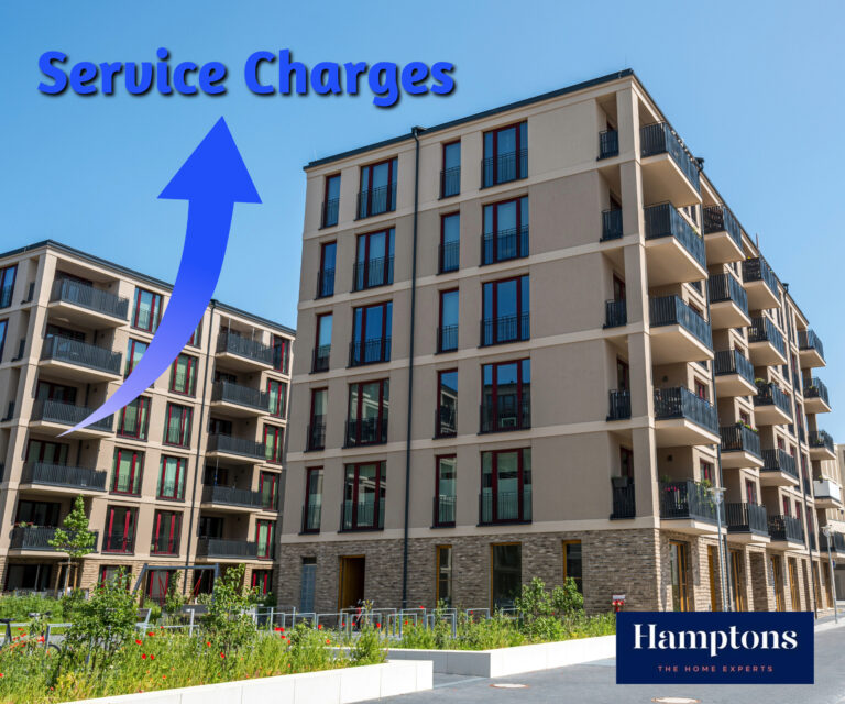 Modern apartment block highlighting rising service charges for leaseholders