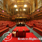 A picture of the inside of the Houses of Parliament