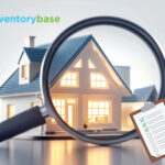 A model house and a magnifying glass