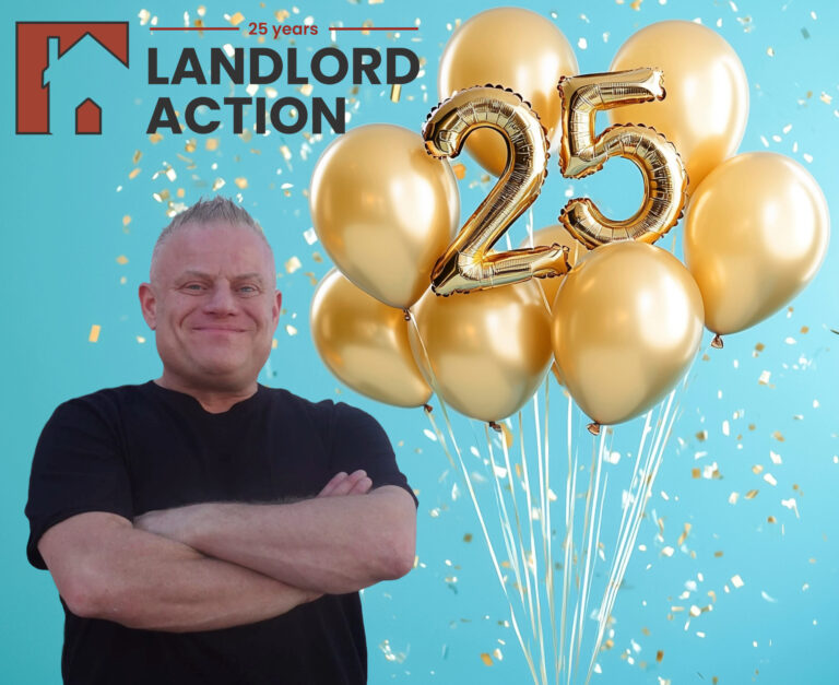 Paul Shamplina of Landlord Action, 25 years and balloons