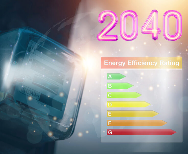 Digitial image of an EPC graph and 2040