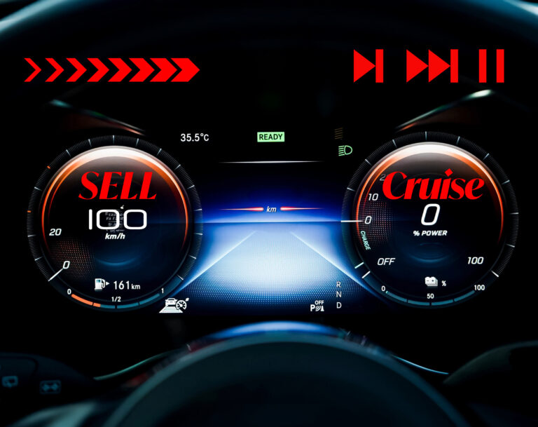 A car dashboad, sell, cruise