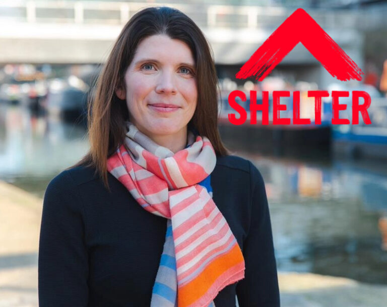 A picture of Sarah Elliot the new CEO of Shelter