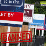 letting boards, Banned in red