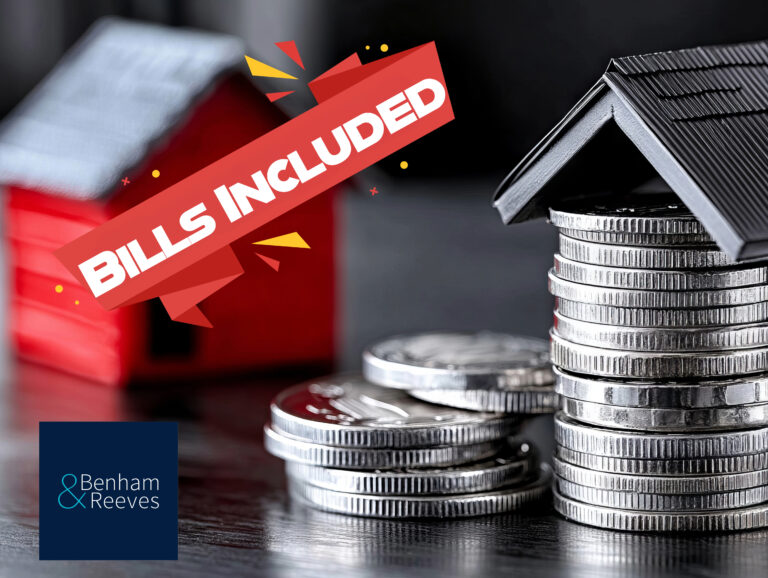 Coins with a house roof on top, Bills included