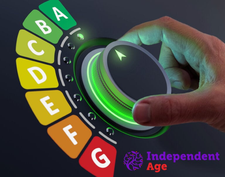 A hand moving a digital EPC graph