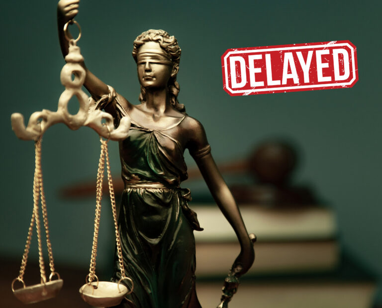 Lady justice and a delayed sign for Renters Rights Bill