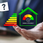 Epc house on a hand with a question mark