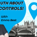Emma best from London City Hall Conservatives with Houses of Parliament in the blue background and a location graphic titled the truth about rent controls