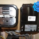 RTS energy meter and a changing sign